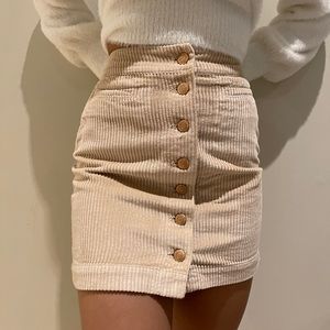 Artizia button skirt